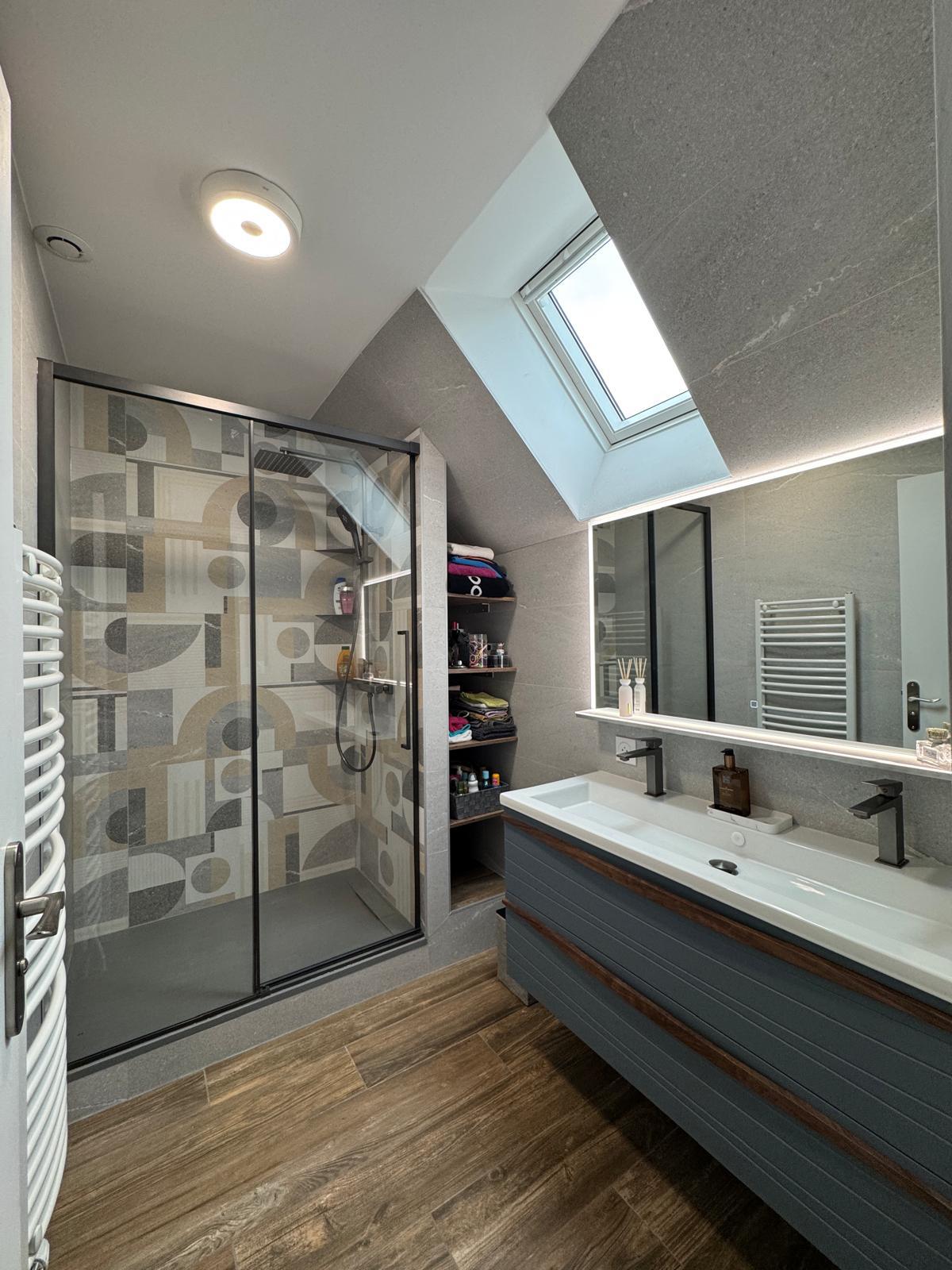 Salle de bain après rénovation
