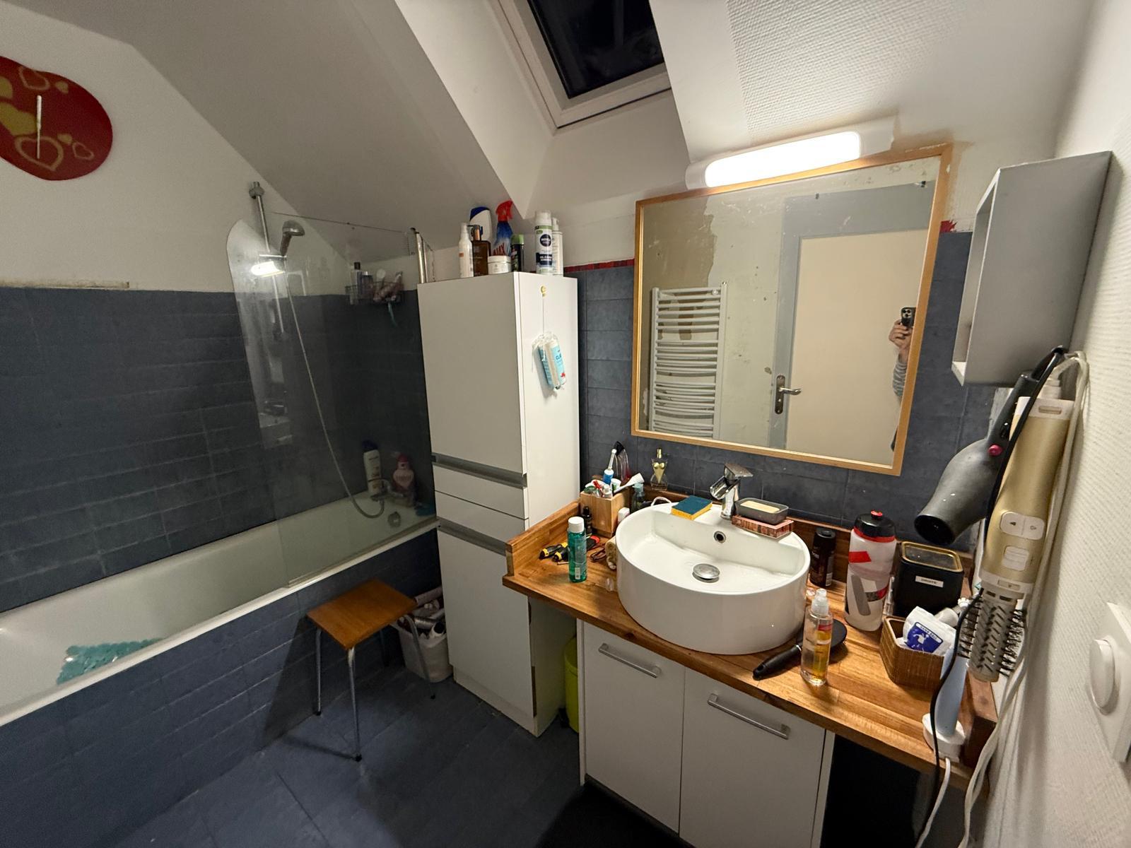 Salle de bain avant rénovation